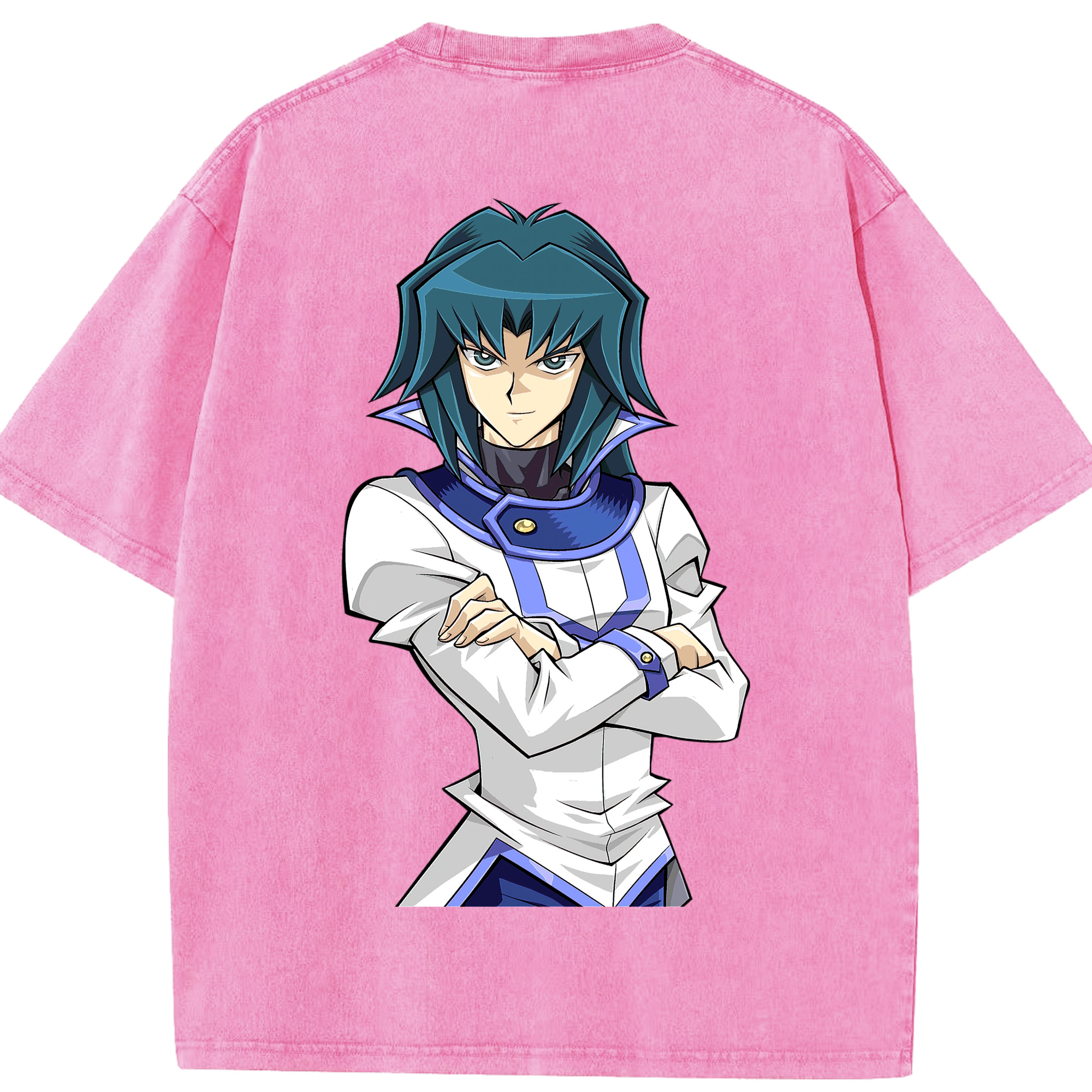 （画像用） 遊☆戯☆王 Yu-Gi-Oh! 綿100% ヴィンテージ風 半袖Tシャツ（背面プリント）